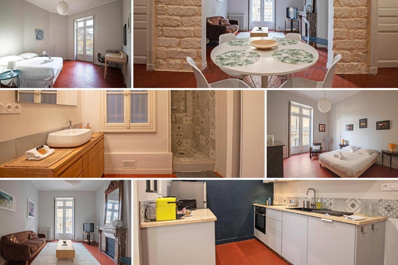 * F3 Haussmannien, Centre-Ville, 4 Pers, Wifi * Montpellier Eksteriør billede