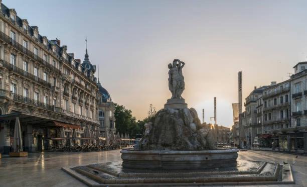 * F3 Haussmannien, Centre-Ville, 4 Pers, Wifi * Montpellier Eksteriør billede