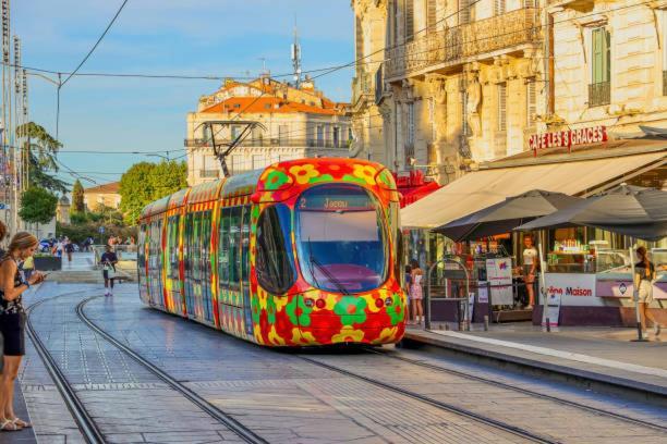 * F3 Haussmannien, Centre-Ville, 4 Pers, Wifi * Montpellier Eksteriør billede
