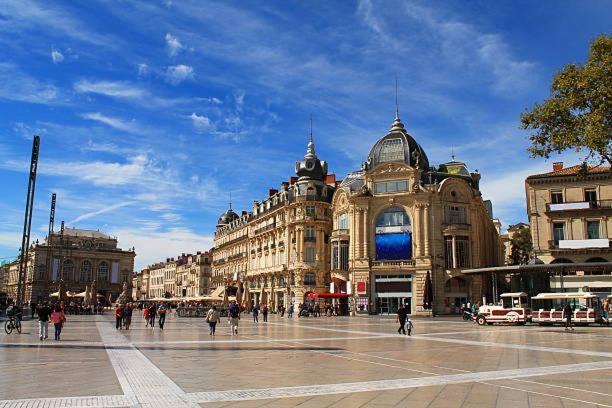 * F3 Haussmannien, Centre-Ville, 4 Pers, Wifi * Montpellier Eksteriør billede